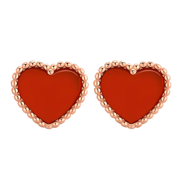 Heart Stud Earrings