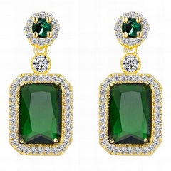  Emerald Radiance Earrings 