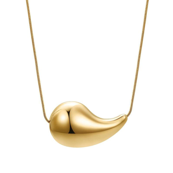 Golden Wave Necklace