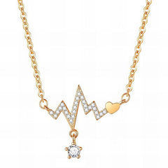 Heartbeat Sparkle Necklace