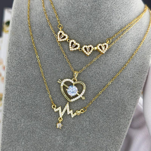 Heartbeat Sparkle Necklace