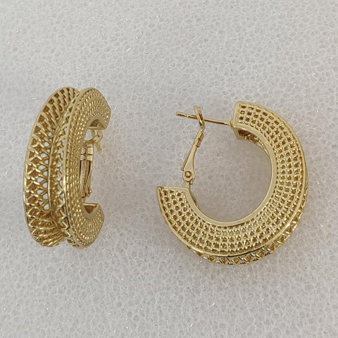 Lattice Elegance Hoops