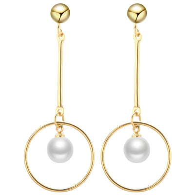 Pearl Orbit Earrings