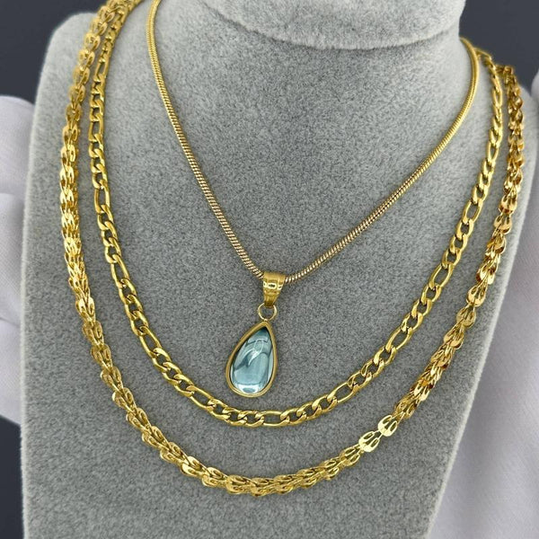 Teardrop Radiance Pendant Necklace